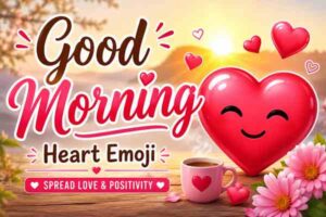 Good Morning Heart Emoji
