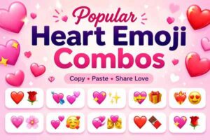 Popular Heart Emoji Combos