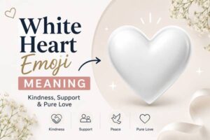 White Heart Emoji Meaning